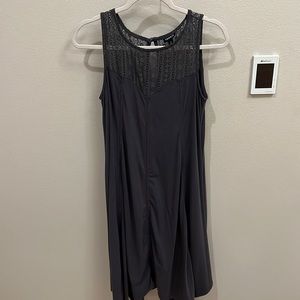 Torrid asymmetrical hem midi dress. Lace on bodice. Size 0, worn once